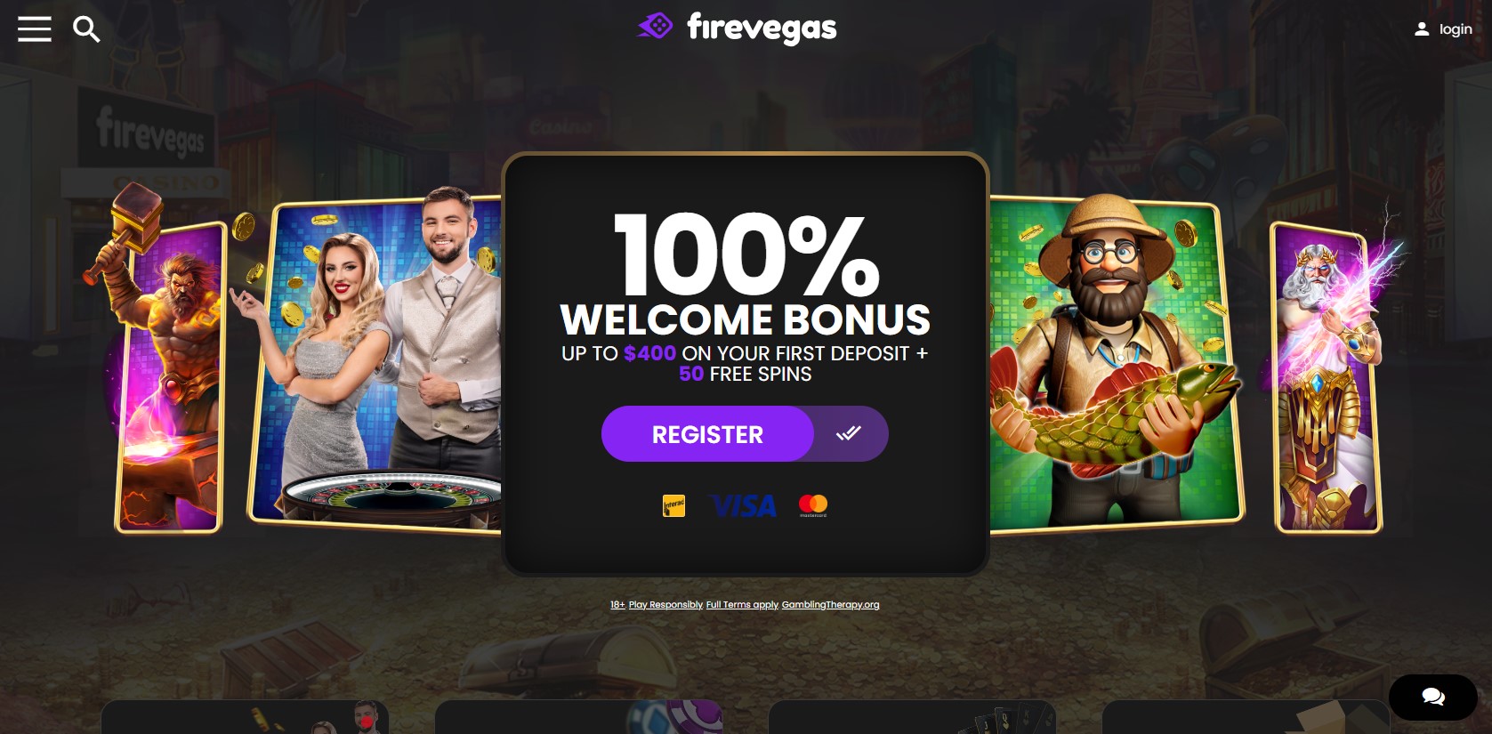 FireVegas Screenshot 1