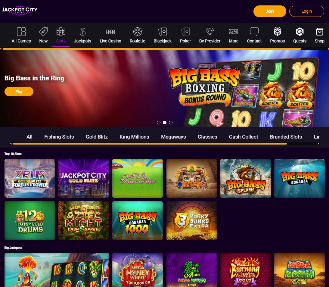 JackpotCity Screenshot 3