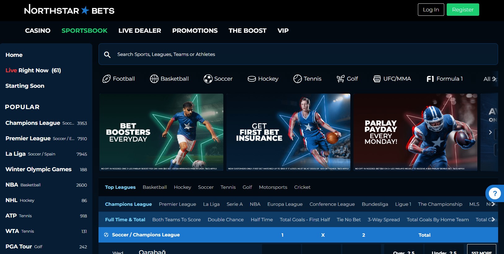 NorthStar Bets Screenshot 1