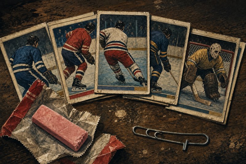 Hockey Cards: The Cardboard We Clipped to Our Spokes