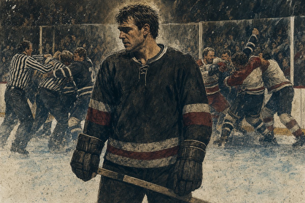 Editorial portrait of NHL centre Doug Smith, 1981 second-overall draft pick